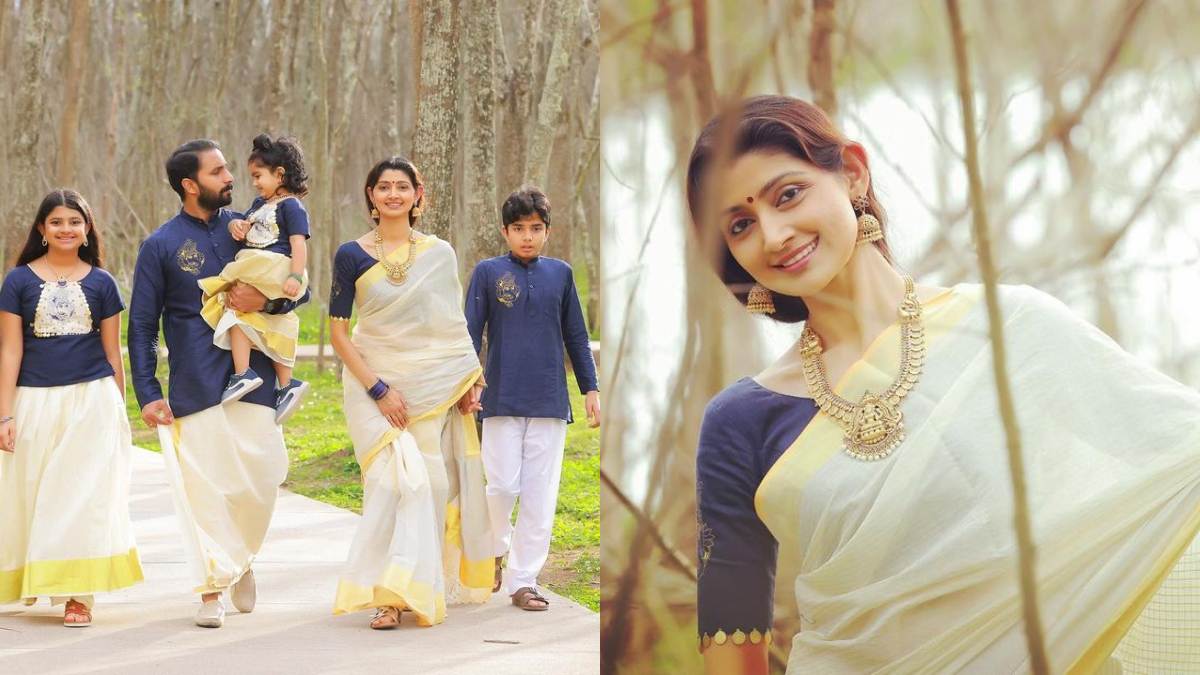 Divya Unni With Family New Photoshoot Viral Entertainment News Malayalam