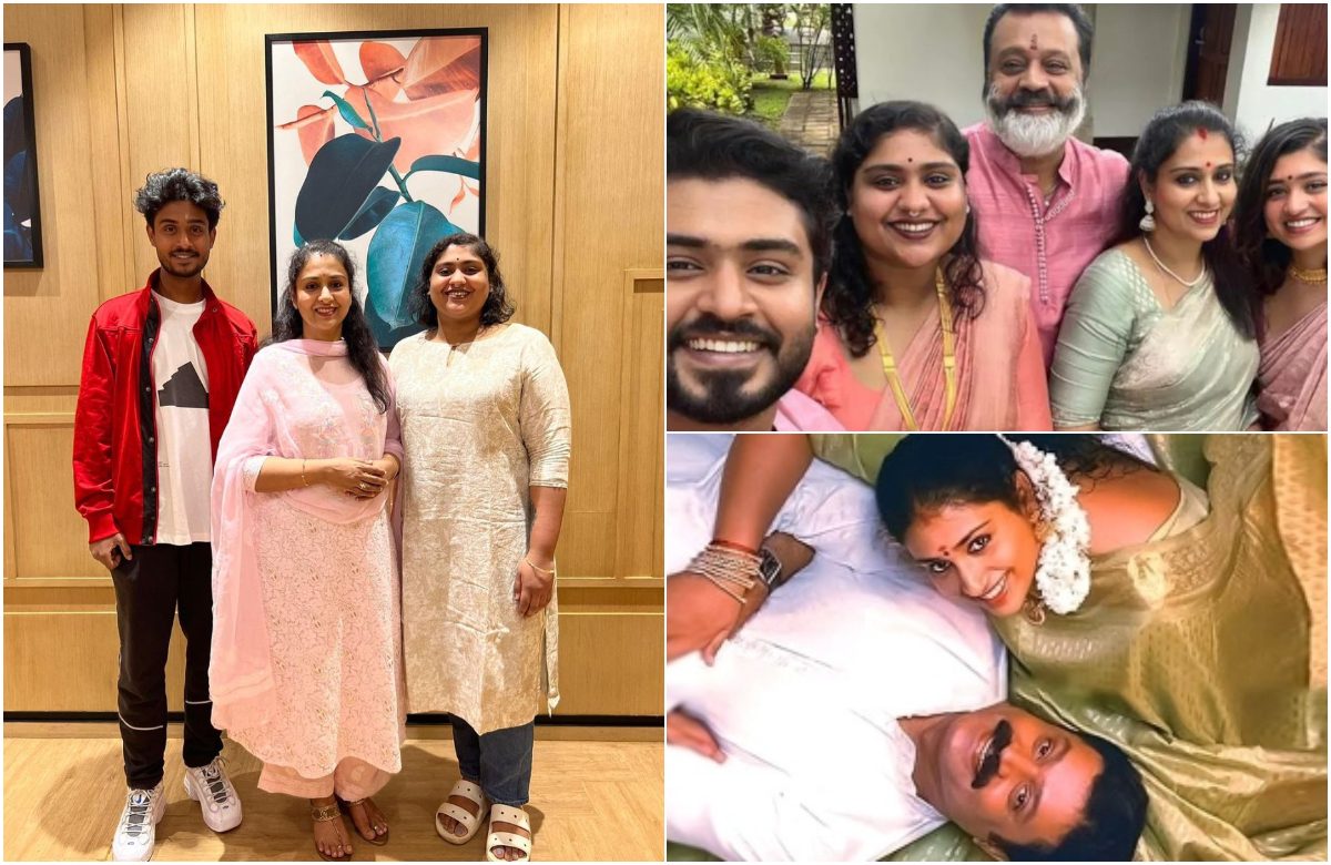 Radhika Suresh Gopi With Madhav Suresh And Bhagya Suresh Latest Happy News Viral Entertainment News Malayalam