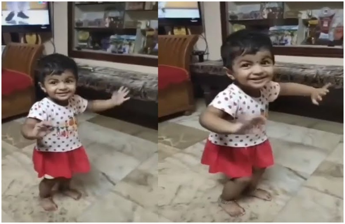 Cute Baby Dance Video Viral Entertainment News Malayalam