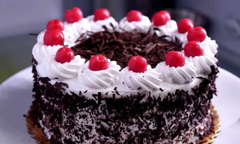 Easy Black Forest Birthday Cake Recipe