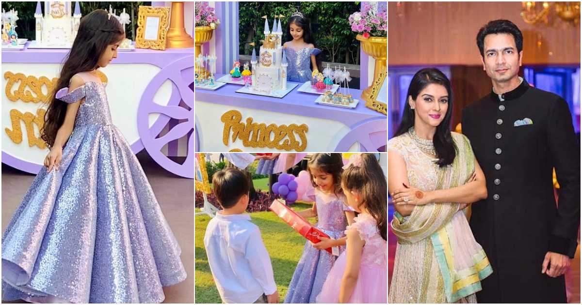 Actress Asin Daughter 6th Birthday Celebration Viral