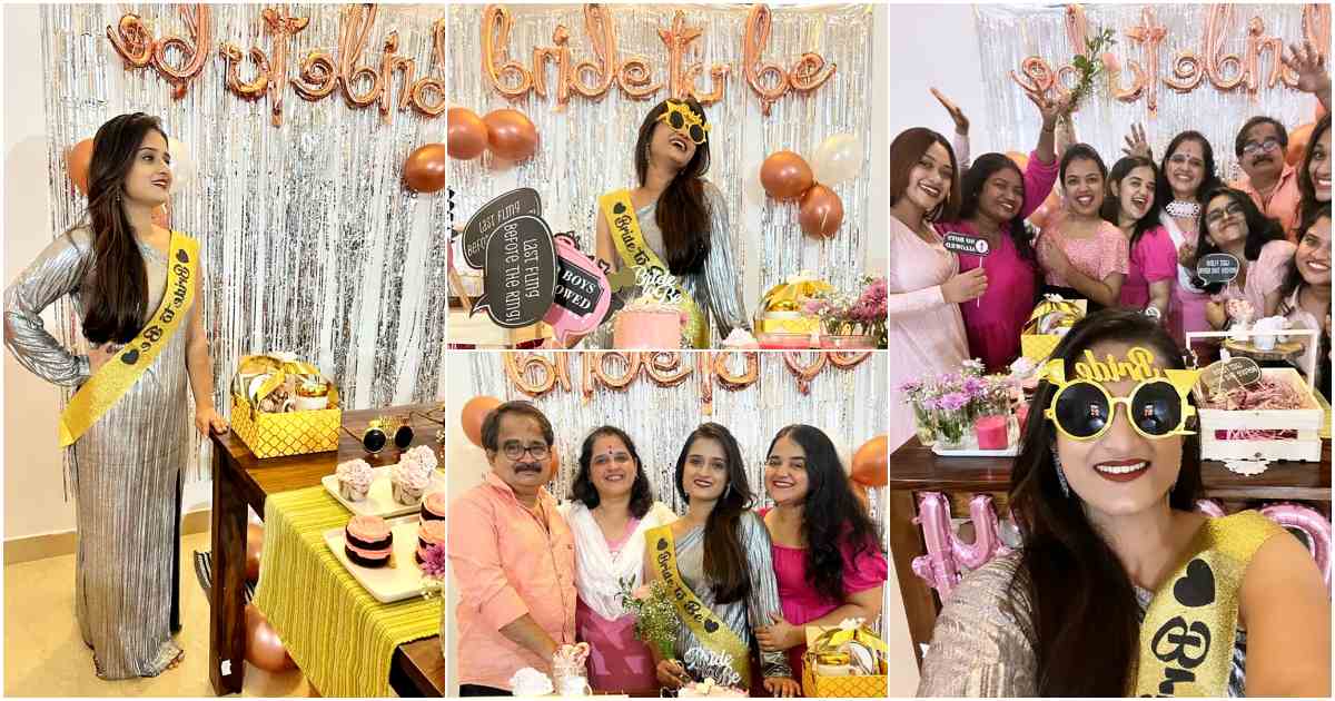 Santhwanam Gopika Anil Bride To Be Celebrations Video Viral