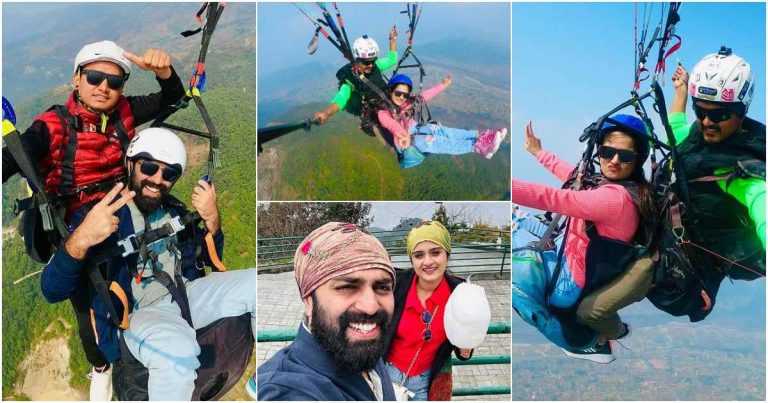 Gopika Anil Govind Padmasoorya Paragliding Viral