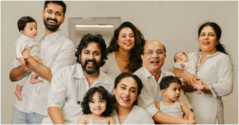 Pearle Maaney Nila Baby Family Photo Viral