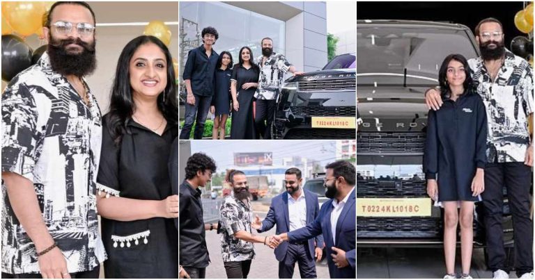 Actor Jayasurya Bought New Range Rover Viral News