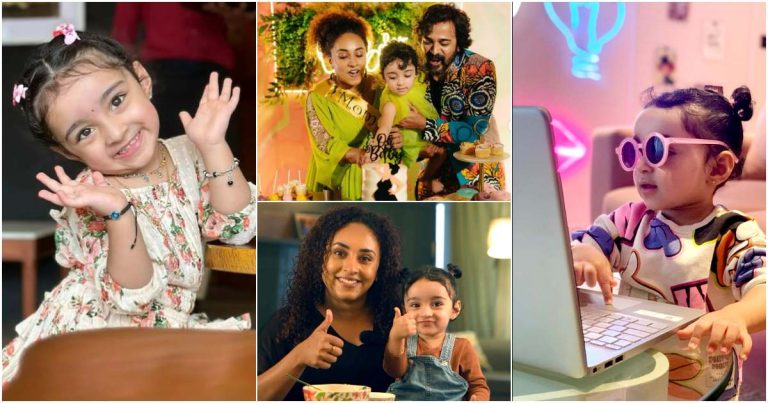 Pearle Maaney Nila Baby 3rd Birthday Celebration