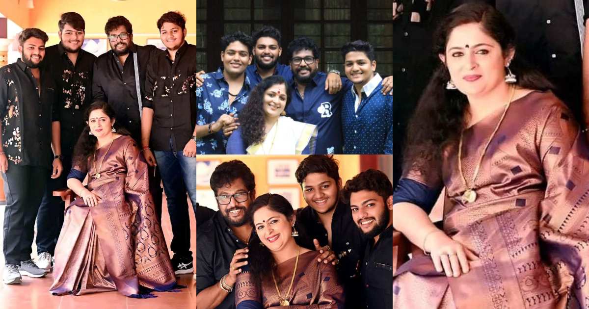 Shaji Kailas And Annie With Family Viral Photo