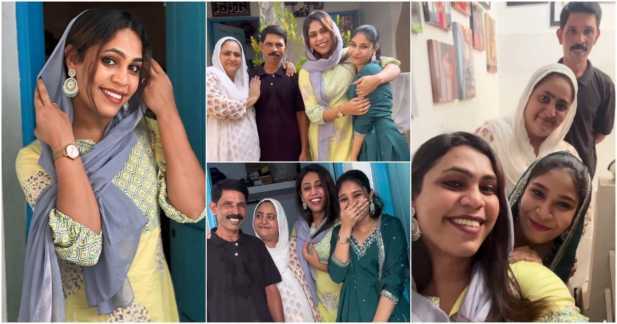 Bigg Boss Nadira Mehrin Eid With Family Viral