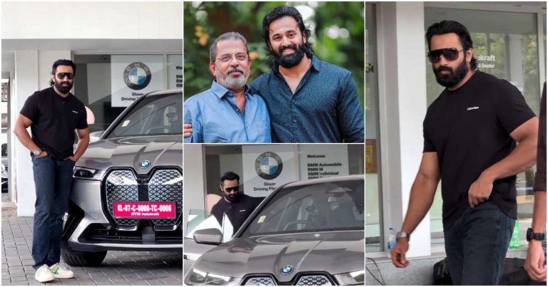 Unni Mukundan New Car BMW iX 50 Viral