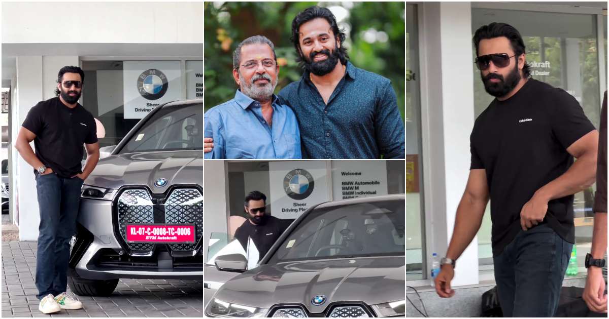 Unni Mukundan New Car BMW iX 50 Viral