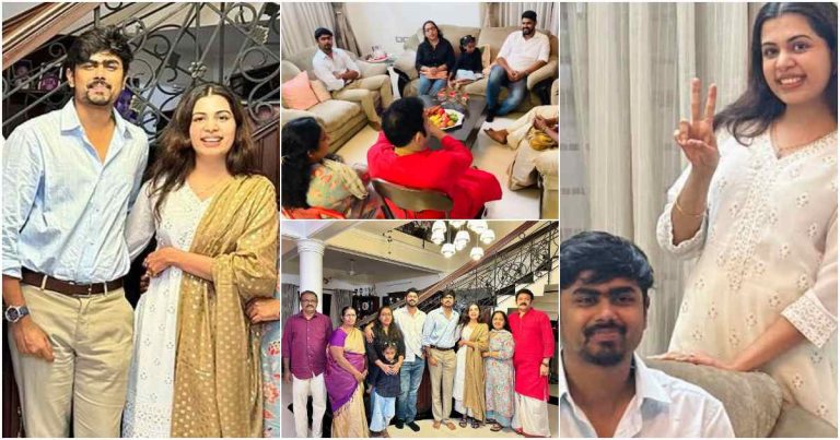 Ahaana Krishna Sister Diya Krishna Engagement