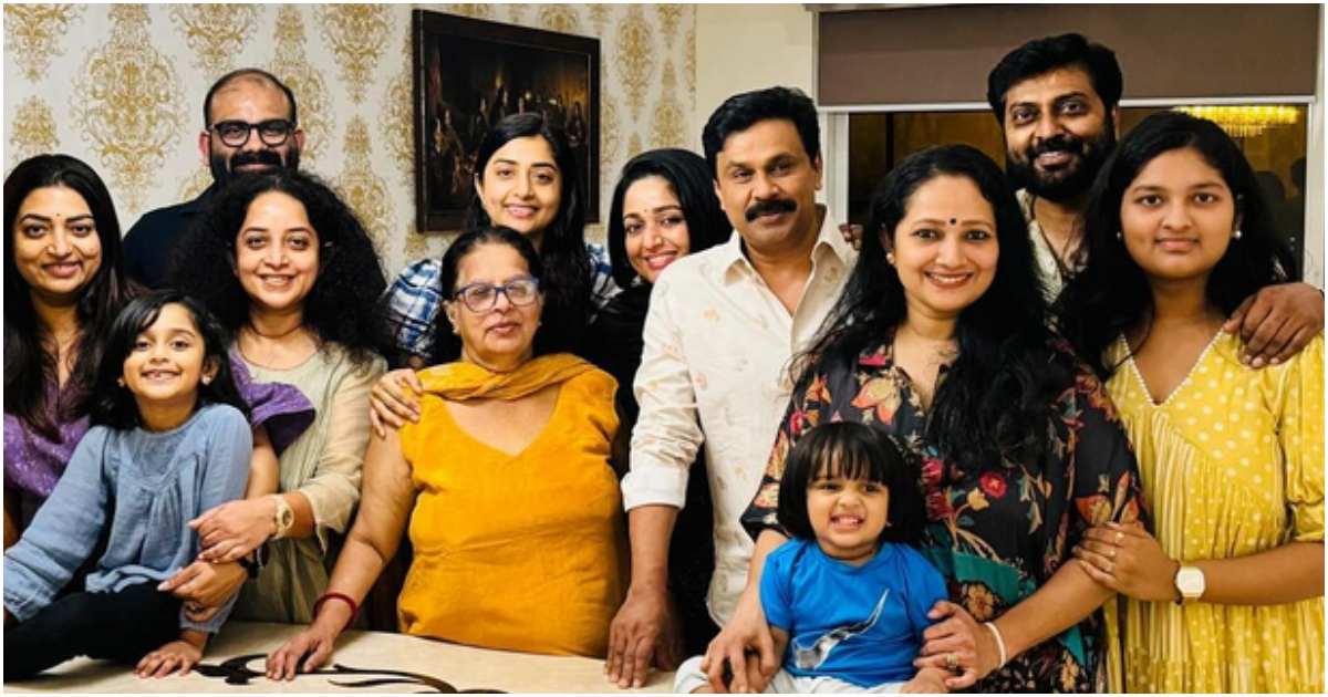 Dileep Kavya Madhavan Narain At Meera Jasmine Home