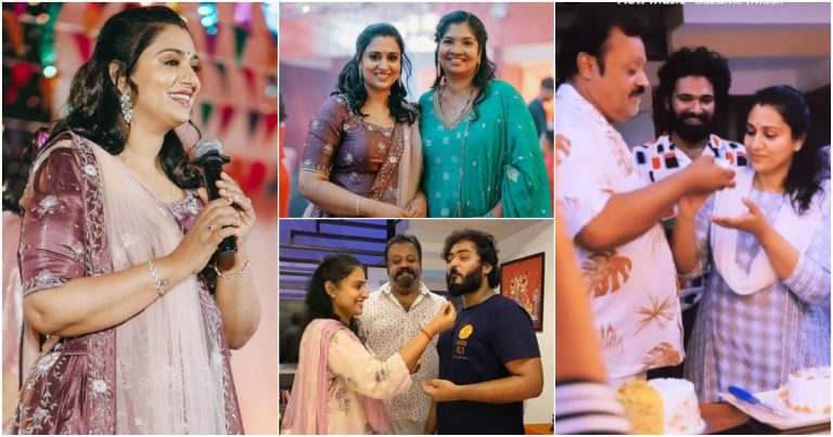 Radhika Suresh Gopi Birthday Celebration