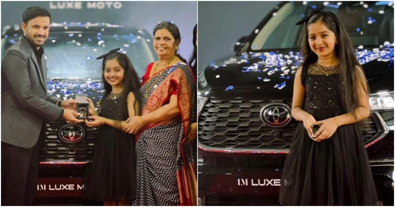 Devanandha Malikappuram Birthday Surprise New Innova Car