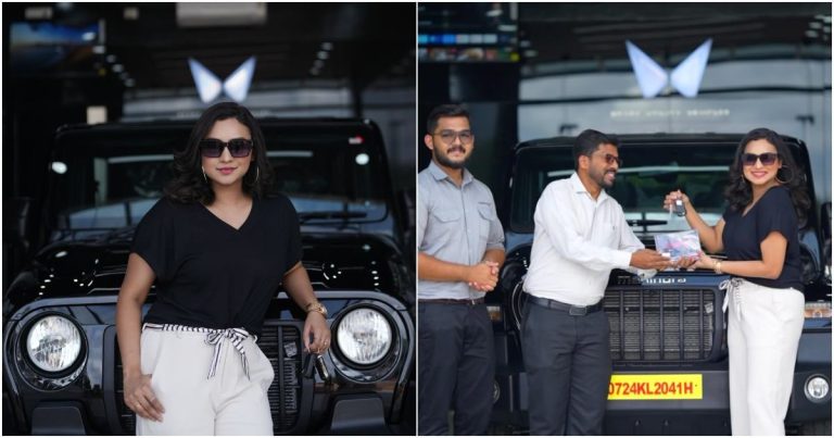 Lakshmi Nakshathra Bought New Mahindra THAR