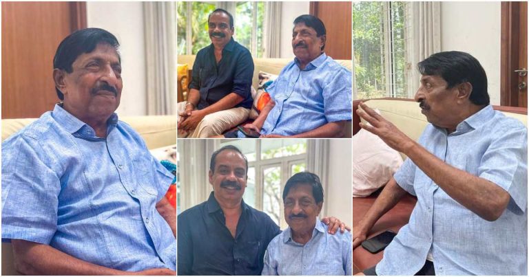 Sathyan Andhikadu Meet Sreenivasan Viral News