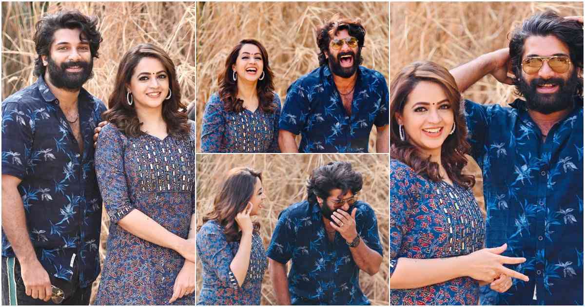 Chandhunadh shared pictures with Bhavana Viral Entertainment News Malayalam