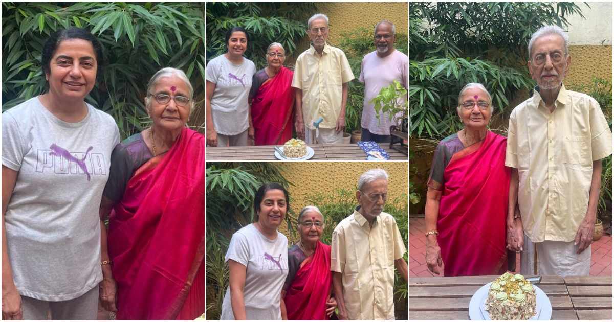 Suhasini Haasan Mother Birthday Celebration