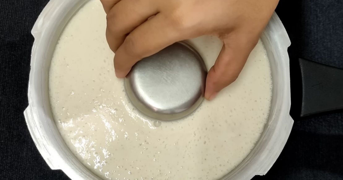 Easy Tip For Idli Batter Using Steel Glass