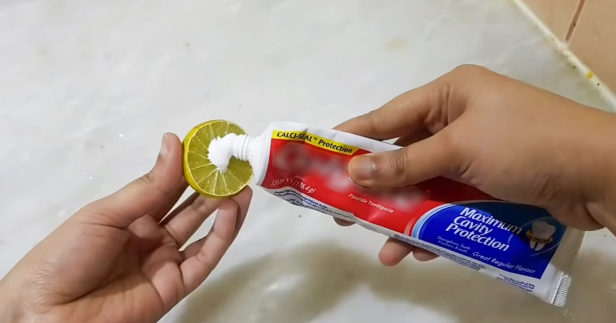 Easy Trick Using Lemon And Paste