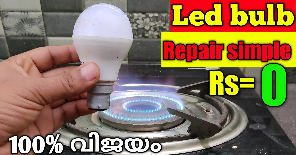 Led Bulb Repair Easy Tips